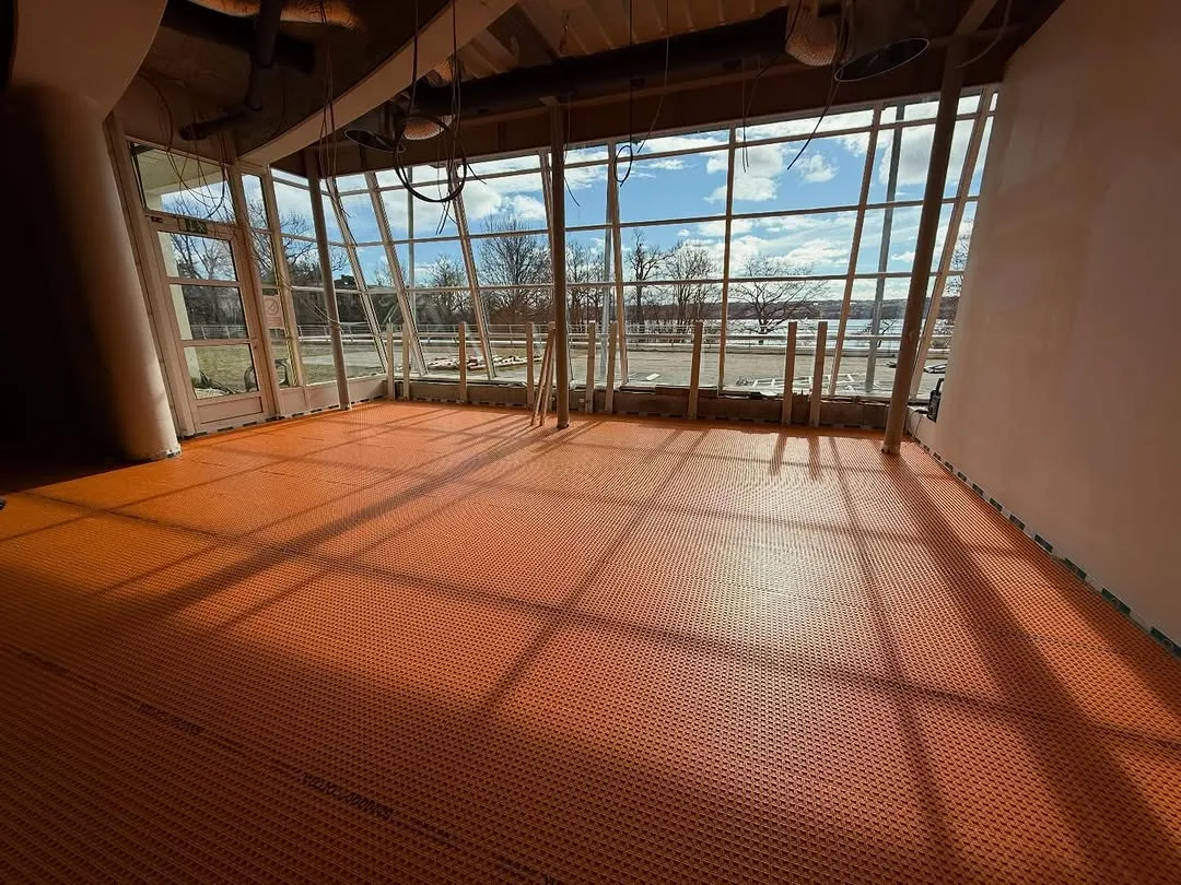 Thermoböden Installation