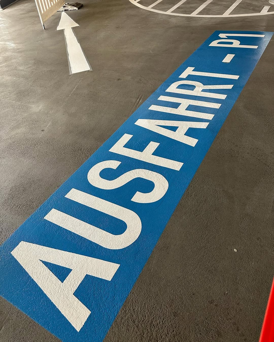 Markierungsarbeiten